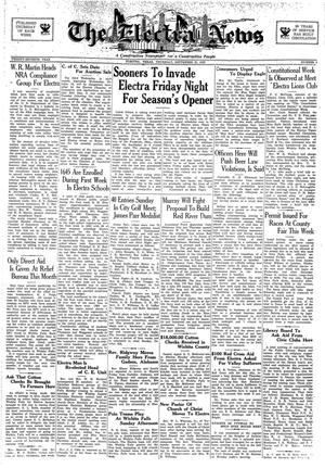 The Electra News (Electra, Tex.), Vol. 27, No. 3, Ed. 1 Thursday, September 21, 1933