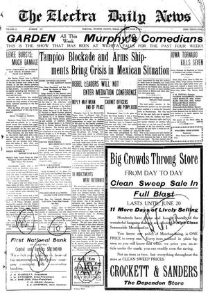 The Electra Daily News (Electra, Tex.), Vol. 2, No. 475, Ed. 1 Monday, June 8, 1914