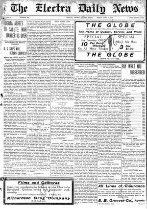 The Electra Daily News (Electra, Tex.), Vol. 2, No. 431, Ed. 1 Friday, April 17, 1914