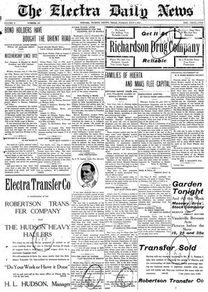 The Electra Daily News (Electra, Tex.), Vol. 2, No. 500, Ed. 1 Tuesday, July 7, 1914
