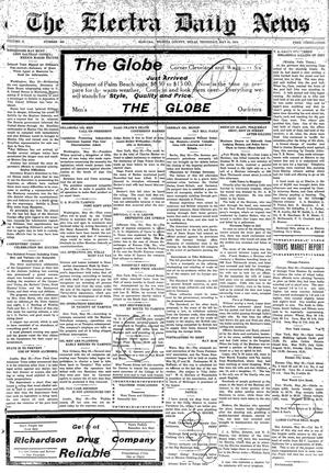 The Electra Daily News (Electra, Tex.), Vol. 2, No. 460, Ed. 1 Thursday, May 21, 1914