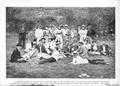 Primary view of [A large group of people at a picnic]