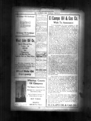 The El Campo Citizen (El Campo, Tex.), Vol. [19], No. [52], Ed. 1 Friday, February 27, 1920