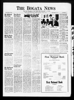 The Bogata News (Bogata, Tex.), Vol. 61, No. 30, Ed. 1 Thursday, April 29, 1971