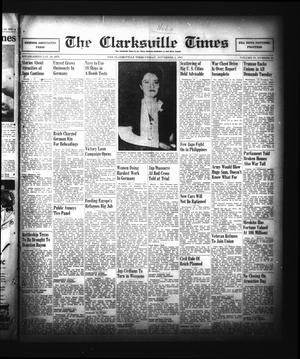 Primary view of object titled 'The Clarksville Times (Clarksville, Tex.), Vol. 73, No. 42, Ed. 1 Friday, November 2, 1945'.
