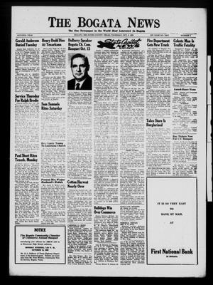 The Bogata News (Bogata, Tex.), Vol. 60, No. 1, Ed. 1 Thursday, October 9, 1969