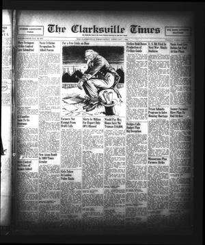 Primary view of object titled 'The Clarksville Times (Clarksville, Tex.), Vol. [74], No. [3], Ed. 1 Friday, February 1, 1946'.