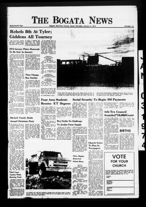 The Bogata News (Bogata, Tex.), Vol. 64, No. 14, Ed. 1 Thursday, January 3, 1974