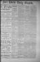 Thumbnail image of item number 1 in: 'Fort Worth Daily Gazette. (Fort Worth, Tex.), Vol. 11, No. 323, Ed. 1, Friday, June 18, 1886'.