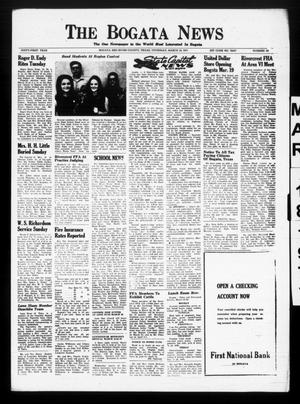 The Bogata News (Bogata, Tex.), Vol. 61, No. 24, Ed. 1 Thursday, March 18, 1971
