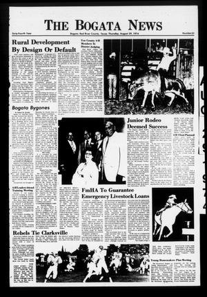 The Bogata News (Bogata, Tex.), Vol. 64, No. 31, Ed. 1 Thursday, August 29, 1974