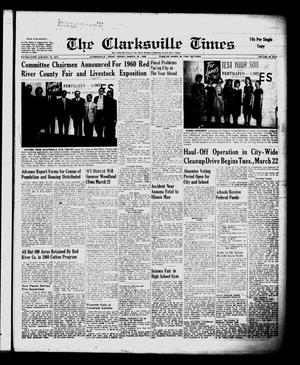 The Clarksville Times (Clarksville, Tex.), Vol. 88, No. 9, Ed. 1 Friday, March 18, 1960
