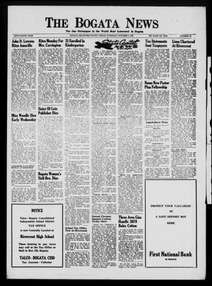 The Bogata News (Bogata, Tex.), Vol. 59, No. 52, Ed. 1 Thursday, October 2, 1969