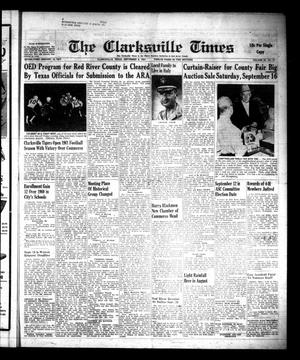 Primary view of object titled 'The Clarksville Times (Clarksville, Tex.), Vol. 89, No. 34, Ed. 1 Friday, September 8, 1961'.
