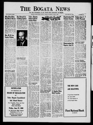 The Bogata News (Bogata, Tex.), Vol. 59, No. 35, Ed. 1 Thursday, June 5, 1969