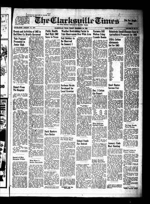 The Clarksville Times (Clarksville, Tex.), Vol. 90, No. 50, Ed. 1 Friday, December 28, 1962