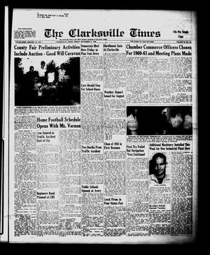 The Clarksville Times (Clarksville, Tex.), Vol. 88, No. 34, Ed. 1 Friday, September 9, 1960