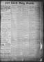 Thumbnail image of item number 1 in: 'Fort Worth Daily Gazette. (Fort Worth, Tex.), Vol. 12, No. 2, Ed. 1, Sunday, August 1, 1886'.