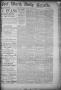 Primary view of Fort Worth Daily Gazette. (Fort Worth, Tex.), Vol. 12, No. 14, Ed. 1, Friday, August 13, 1886