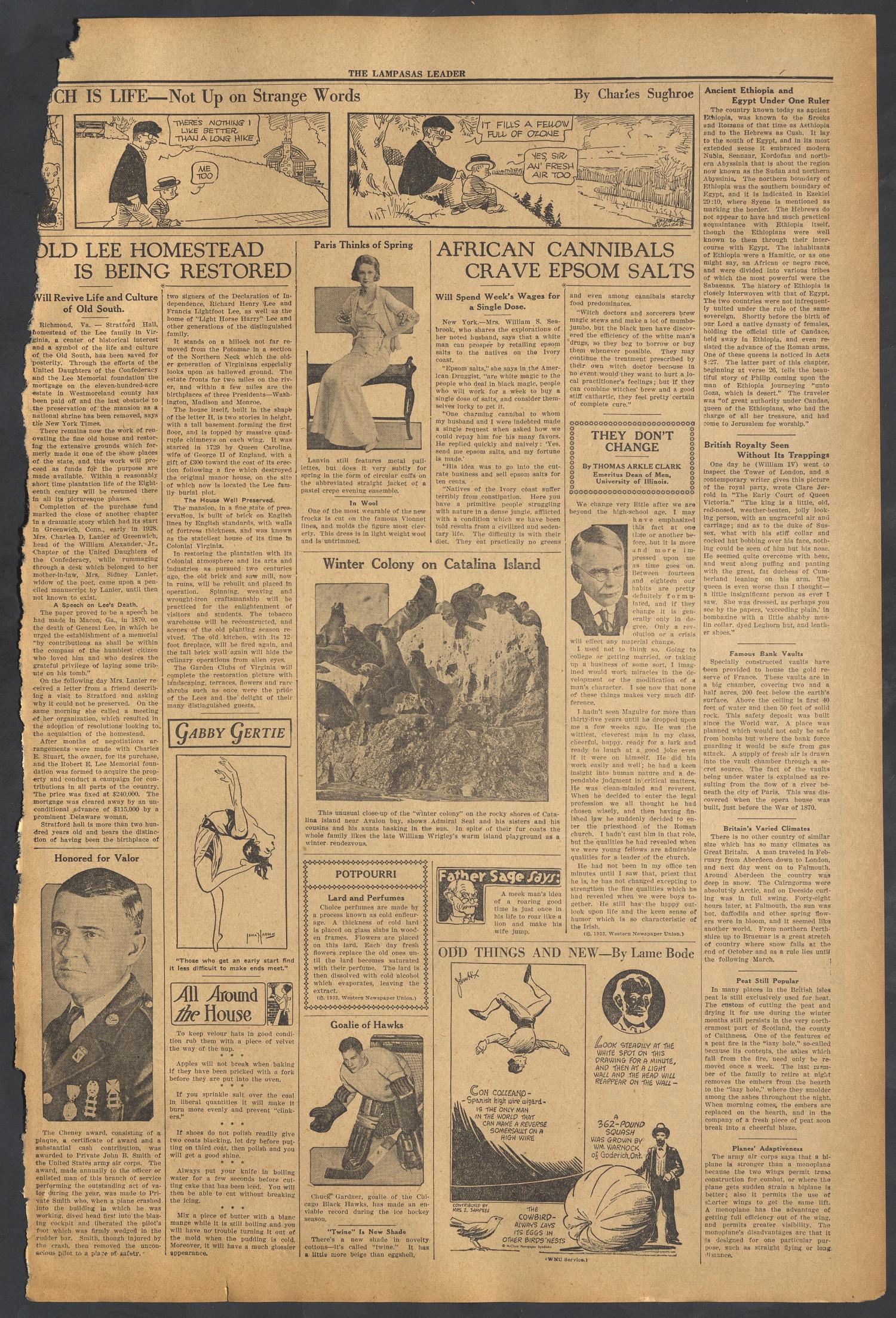 The Lampasas Daily Leader (Lampasas, Tex.), Vol. 29, No. 4, Ed. 1 Thursday, March 10, 1932
                                                
                                                    [Sequence #]: 3 of 4
                                                