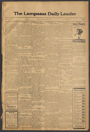 The Lampasas Daily Leader (Lampasas, Tex.), Vol. 29, No. 4, Ed. 1 Thursday, March 10, 1932