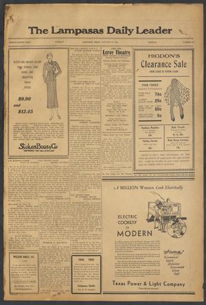 The Lampasas Daily Leader (Lampasas, Tex.), Vol. 28, No. 276, Ed. 1 Tuesday, January 26, 1932