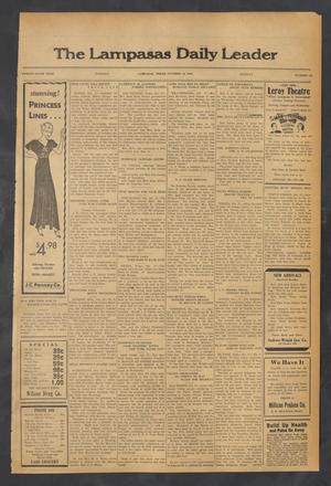 The Lampasas Daily Leader (Lampasas, Tex.), Vol. 29, No. 193, Ed. 1 Tuesday, October 18, 1932