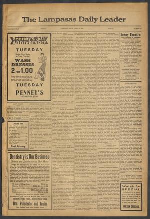 The Lampasas Daily Leader (Lampasas, Tex.), Vol. 30, No. 42, Ed. 1 Monday, April 24, 1933