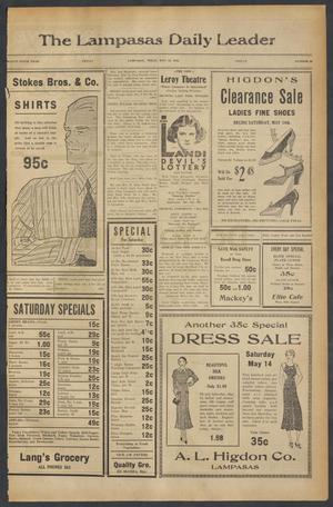 The Lampasas Daily Leader (Lampasas, Tex.), Vol. 29, No. 59, Ed. 1 Friday, May 13, 1932