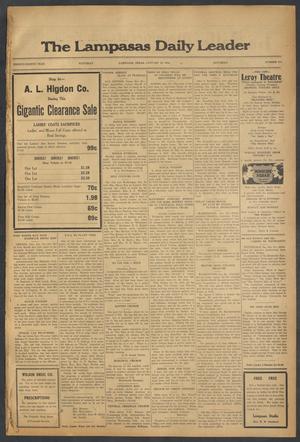 Primary view of object titled 'The Lampasas Daily Leader (Lampasas, Tex.), Vol. 28, No. 274, Ed. 1 Saturday, January 23, 1932'.