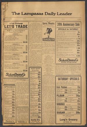 The Lampasas Daily Leader (Lampasas, Tex.), Vol. 29, No. 5, Ed. 1 Friday, March 11, 1932