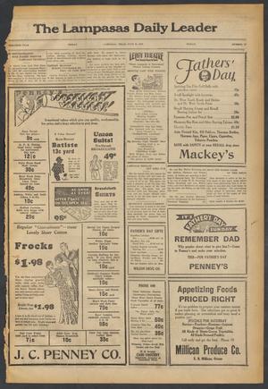 The Lampasas Daily Leader (Lampasas, Tex.), Vol. 30, No. 87, Ed. 1 Friday, June 16, 1933