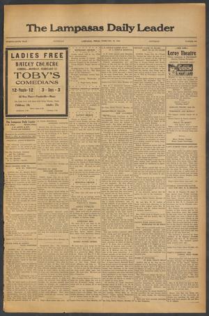 The Lampasas Daily Leader (Lampasas, Tex.), Vol. 29, No. 302, Ed. 1 Saturday, February 25, 1933