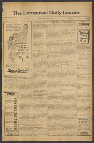 The Lampasas Daily Leader (Lampasas, Tex.), Vol. 29, No. 94, Ed. 1 Thursday, June 23, 1932