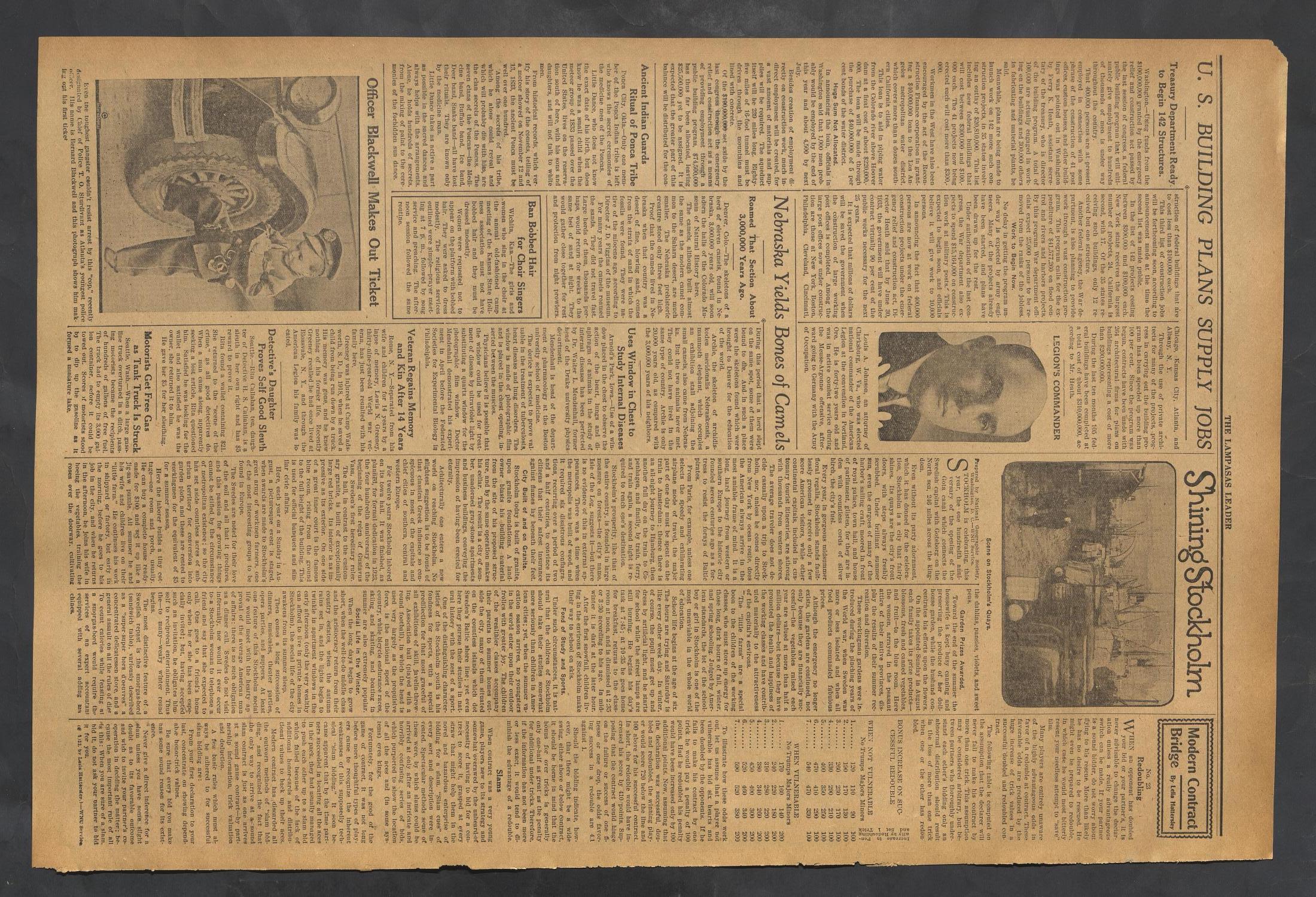The Lampasas Daily Leader (Lampasas, Tex.), Vol. 29, No. 212, Ed. 1 Wednesday, November 9, 1932
                                                
                                                    [Sequence #]: 2 of 4
                                                