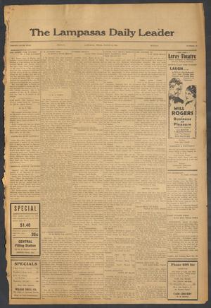 The Lampasas Daily Leader (Lampasas, Tex.), Vol. 29, No. 19, Ed. 1 Monday, March 28, 1932