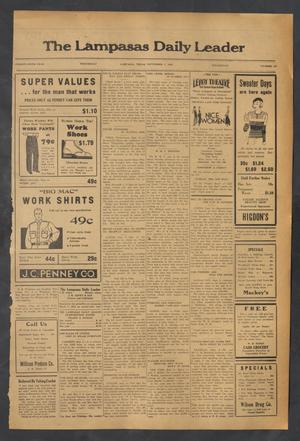 The Lampasas Daily Leader (Lampasas, Tex.), Vol. 29, No. 158, Ed. 1 Wednesday, September 7, 1932