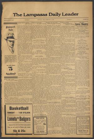 The Lampasas Daily Leader (Lampasas, Tex.), Vol. 28, No. 290, Ed. 1 Thursday, February 11, 1932