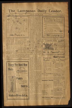 Primary view of object titled 'The Lampasas Daily Leader. (Lampasas, Tex.), Vol. 3, No. 673, Ed. 1 Thursday, May 10, 1906'.