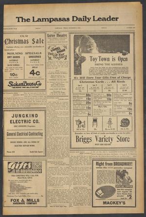 The Lampasas Daily Leader (Lampasas, Tex.), Vol. 29, No. 230, Ed. 1 Friday, December 2, 1932