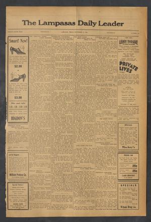 The Lampasas Daily Leader (Lampasas, Tex.), Vol. 29, No. 164, Ed. 1 Wednesday, September 14, 1932