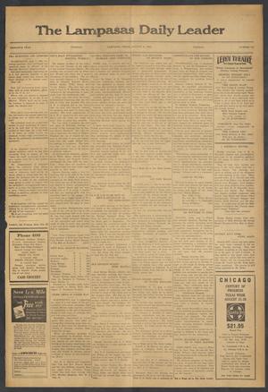 The Lampasas Daily Leader (Lampasas, Tex.), Vol. 30, No. 131, Ed. 1 Tuesday, August 8, 1933