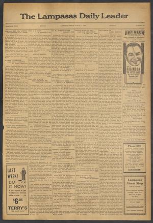 The Lampasas Daily Leader (Lampasas, Tex.), Vol. 30, No. 130, Ed. 1 Monday, August 7, 1933