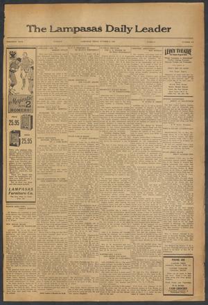 The Lampasas Daily Leader (Lampasas, Tex.), Vol. 30, No. 179, Ed. 1 Tuesday, October 3, 1933