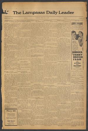 The Lampasas Daily Leader (Lampasas, Tex.), Vol. 29, No. 108, Ed. 1 Monday, July 11, 1932