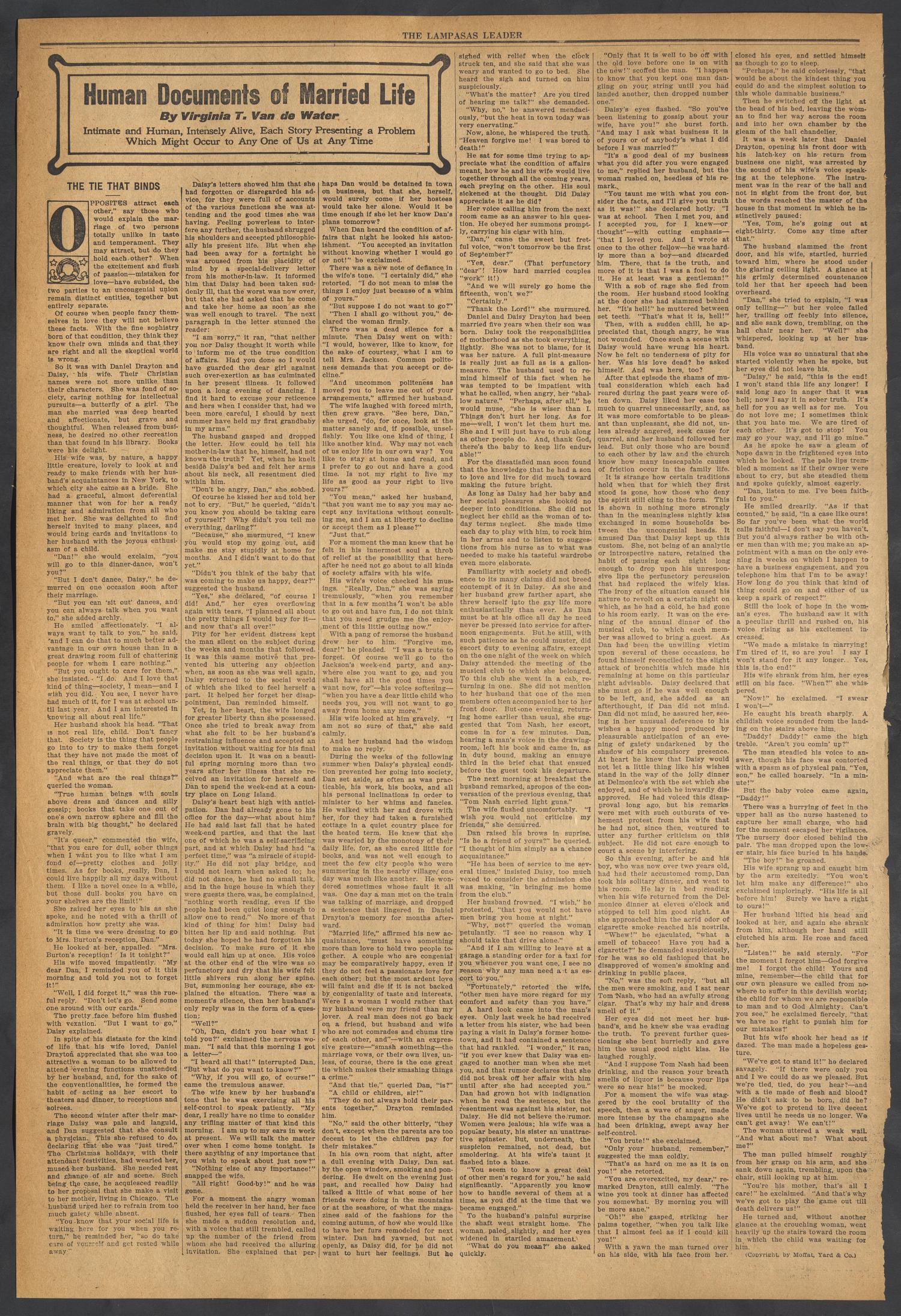 The Lampasas Daily Leader (Lampasas, Tex.), Vol. 30, No. 153, Ed. 1 Saturday, September 2, 1933
                                                
                                                    [Sequence #]: 2 of 4
                                                