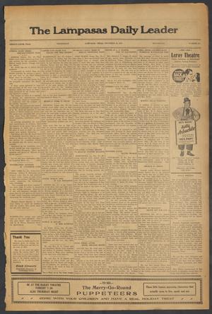 The Lampasas Daily Leader (Lampasas, Tex.), Vol. 29, No. 251, Ed. 1 Wednesday, December 28, 1932