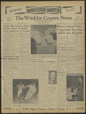 The Winkler County News (Kermit, Tex.), Vol. 24, No. 54, Ed. 1 Monday, November 7, 1960