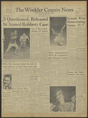 The Winkler County News (Kermit, Tex.), Vol. 24, No. 44, Ed. 1 Monday, October 3, 1960