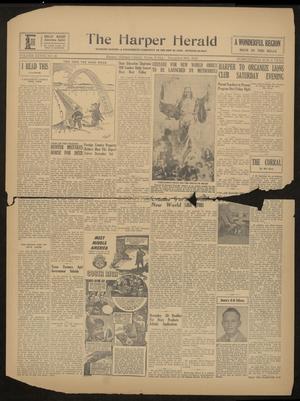Primary view of object titled 'The Harper Herald (Harper, Tex.), Vol. 28, No. 48, Ed. 1 Friday, November 26, 1943'.